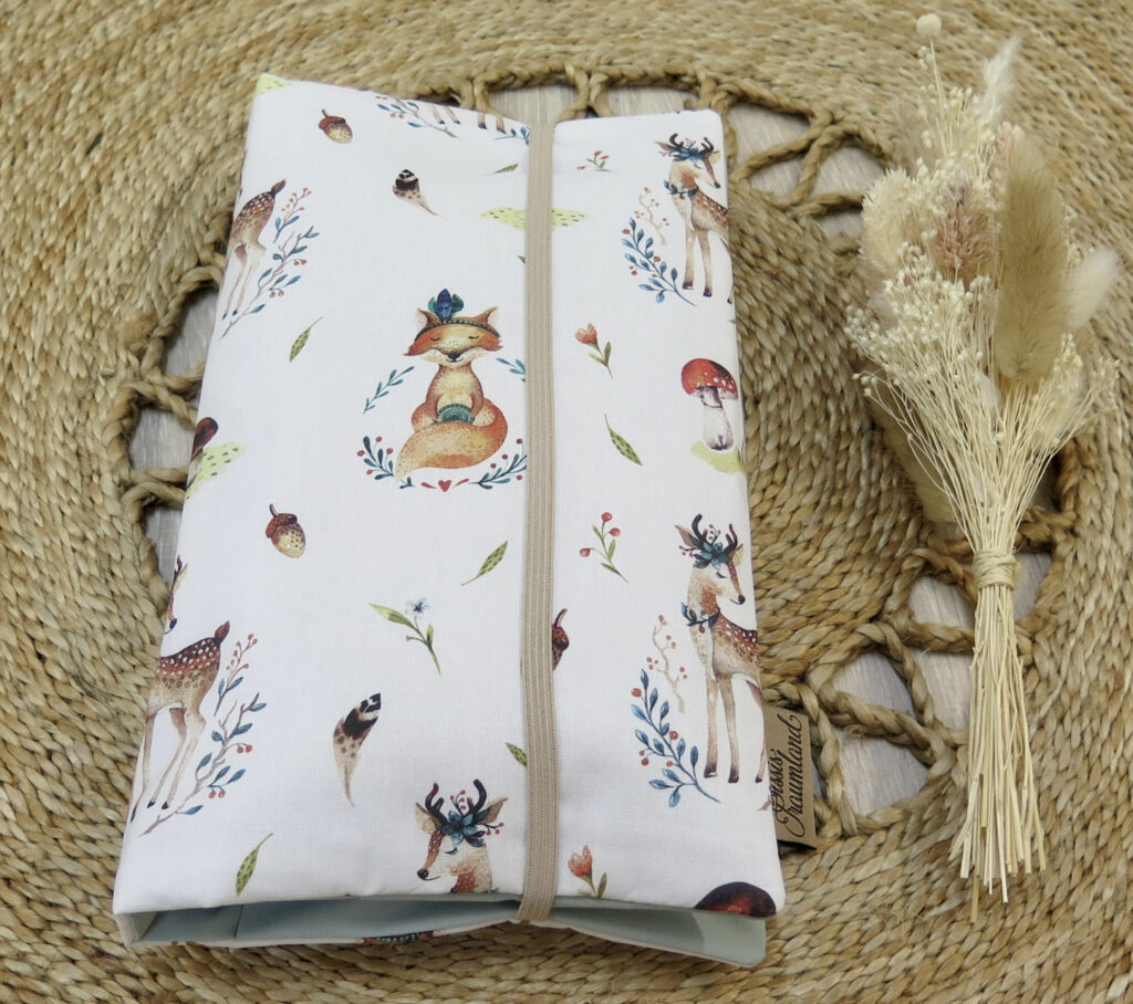 Windelhose Mit Klettverschluss - Waldtiere Design - Wasserdicht & Größenverstellbar (4-15 Kg)