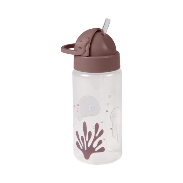 Done by Deer Trinkflasche mit Trinkhalm Powder – Bild 3