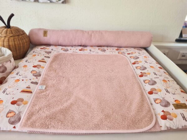 Bettschlange bebe dusty pink – Bild 2